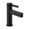 Hansgrohe Finoris Umývadlová batéria 110, s výpustom, Push-Open, EcoSmart, matná čierna 76023670-HG
