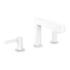 Hansgrohe Finoris Umývadlová batéria 110, 3-otvorová inštalácia, s výpusťou Push-Open, EcoSmart, matná biela 76033700-HG