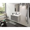 Hansgrohe Finoris Umývadlová batéria 160, 3-otvorová inštalácia, s výpusťou Push-Open, EcoSmart, matná čierna 76034670-HG