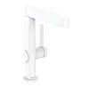 Hansgrohe Finoris Umývadlová batéria 230, s výpustom Push-Open a otočným výtokom, matná biela 76060700-HG