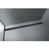 Hansgrohe RainDrain Flex Lineárny sprchový žľab s roštom z nehrdzavejúcej ocele 1200, do priestoru, skrátiteľný, matná čierna 56047670-HG