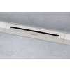Hansgrohe RainDrain Flex Lineárny sprchový žľab s roštom z nehrdzavejúcej ocele 1000, ku stene, skrátiteľný, kefovaná nerezová 56053800-HG