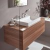 Hansgrohe Vivenis Umývadlová batéria s výpustom, 3-otvorová inštalácia, EcoSmart, chróm 75033000-HG