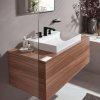 Hansgrohe Vivenis Umývadlová batéria s výpustom, 3-otvorová inštalácia, EcoSmart, matná čierna 75033670-HG