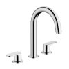 Hansgrohe Vernis Blend Umývadlová batéria s výpustom, 3-otvorová inštalácia, chróm 71553000-HG