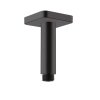 Hansgrohe Vernis Shape Prívod od stropu 10 cm, matná čierna 26406670-HG