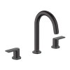 Hansgrohe Vernis Shape Umývadlová batéria s výpustom, 3-otvorová inštalácia, matná čierna 71563670-HG