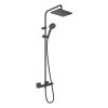Hansgrohe Vernis Shape Sprchový set Showerpipe 230 s termostatom, EcoSmart, matná čierna 26097670-HG