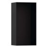 Hansgrohe XtraStoris Minimalistic Výklenok do steny, 30x15x10 cm, matná čierna 56070670-HG
