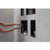 Hansgrohe XtraStoris Minimalistic Výklenok do steny, 30x30x10 cm, matná čierna 56073670-HG