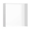 Hansgrohe XtraStoris Minimalistic Výklenok do steny, 30x30x10 cm, matná biela 56073700-HG