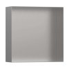 Hansgrohe XtraStoris Minimalistic Výklenok do steny, 30x30x10 cm, kefovaná nerezová 56073800-HG