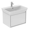 Ideal Standard Connect Air Skrinka pod umývadlo Cube 65 cm, 58x41x40 cm, lesklá biela/biela mat E0847B2