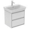 Ideal Standard Connect Air Umývadlová skrinka, 53x41x52 cm, lesklý biely/matný biely lak E1606B2