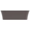Ideal Standard Ipalyss Umývadlo na dosku, 55x38 cm, bez prepadu, slate grey E2076V5