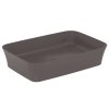 Ideal Standard Ipalyss Umývadlo na dosku, 55x38 cm, bez prepadu, slate grey E2076V5