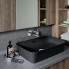 Ideal Standard Ipalyss Umývadlo na dosku, 55x38 cm, s prepadom, matná čierna E2078V3