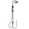Ideal Standard Idealrain Sprchový set s prepínačom, čierna BC747XG
