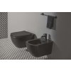 Ideal Standard Tesi Závesné WC s doskou SoftClose, Aquablade, čierna T3546V3