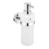 Nimco Unix Dávkovač mydla s držiakom, matné sklo/chróm UN 13031W-T-26