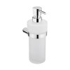 Nimco Bormo Dávkovač mydla s držiakom, matné sklo/chróm BR 11031W-T-26