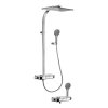 Paffoni Sprchové sety Sprchový set Moby s termostatom, 2 prúdy, chróm ZCOL668CRAG