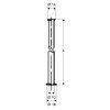 Schell  Medená rúrka priemer 10 mm, chróm 500040699
