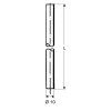 Schell  Medená rúrka priemer 10 mm, chróm 487150699