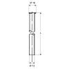 Schell  Medená rúrka priemer 12 mm, chróm 497230699