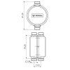 Schell  Ventil na vyrovnanie tlaku PBV 065581299