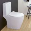 Villeroy & Boch Avento WC kombi misa, DirectFlush, CeramicPlus, alpská biela 5644R0R1