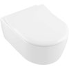 Villeroy & Boch Avento WC doska SlimSeat, SoftClosing, alpská biela 9M87S101