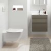 Villeroy & Boch Venticello Závesné WC s WC doskou SoftClosing, DirectFlush, CeramicPlus, alpská biela 4611RSR1