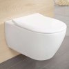 Villeroy & Boch Subway 2.0 Závesné WC s doskou SoftClosing, DirectFlush, CeramicPlus, alpská biela 5614R2R1