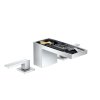 Axor MyEdition Umývadlová batéria s výpusťou Push-Open, 3-otvorová inštalácia, chróm/bez doštičky 47052000-AX
