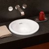 Villeroy & Boch Loop&Friends Umývadlo zápustné, priemer 45 cm, s prepadom, CeramicPlus, alpská biela 4A6000R1