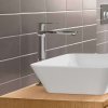 Hansgrohe Rebris E Batéria na umývadlovú misu, s výpustom, CoolStart, EcoSmart, chróm 72591000-HG