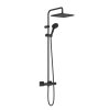 Hansgrohe Vernis Shape Sprchový set Showerpipe 240 s termostatom, 2 prúdy, EcoSmart, matná čierna 26429670-HG
