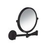 Axor Universal Circular Kozmetické nástenné zrkadielko, matná čierna 42849670-AX