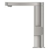 Grohe Plus Digitálna umývadlová batéria M, s výpusťou Push-Open, supersteel 23958DC3-GR