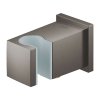 Grohe Euphoria Cube Nástenné kolienko s držiakom, kefovaný Hard Graphite 26370AL0-GR