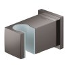 Grohe Euphoria Cube Nástenné kolienko s držiakom, Hard Graphite 26370A00-GR