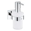 Grohe QuickFix Start Cube Dávkovač mydla s držiakom, sklo/chróm 41098000-GR