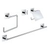 Grohe QuickFix Start Cube Set kúpeľňových doplnkov 4 v 1, chróm 41115000-GR