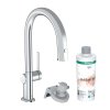Hansgrohe Aqittura M91 Drezová batéria s výsuvnou koncovkou a filtráciou, sBox, chróm 76800000-HG