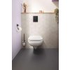 Grohe QuickFix Start WC kefa nástenná s držiakom, sklo/matná čierna 411852430-GR