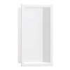 Hansgrohe XtraStoris Original Výklenok do steny s rámom, 30x15x7 cm, matná biela 56092700-HG