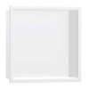 Hansgrohe XtraStoris Original Výklenok do steny s rámom, 30x30x7 cm, matná biela 56093700-HG