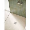 Hansgrohe RainDrain Point Podlahová vpusť, 10x10 cm, kefovaná nerezová oceľ 56246800-HG
