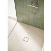 Hansgrohe RainDrain Point Podlahová vpusť, 10x10 cm, kefovaná nerezová oceľ 56247800-HG